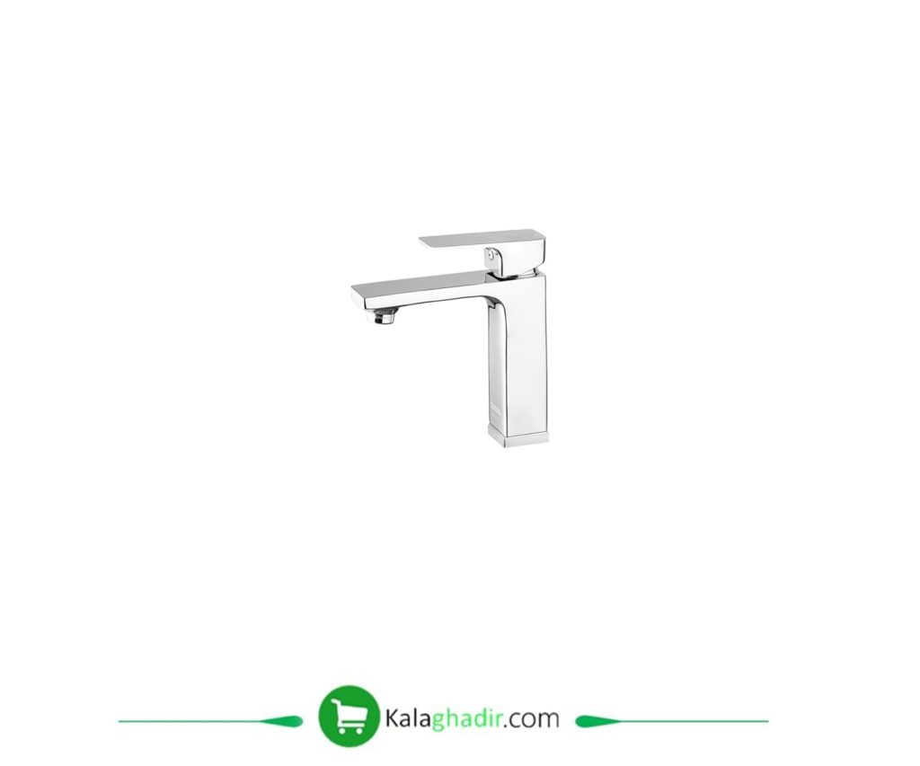 شیر روشویی سوپرفلت کرم مات درخشان