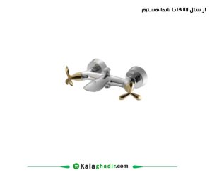 شیر حمام آنتیک درخشان کروم