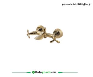 شیر حمام آنتیک درخشان گلد