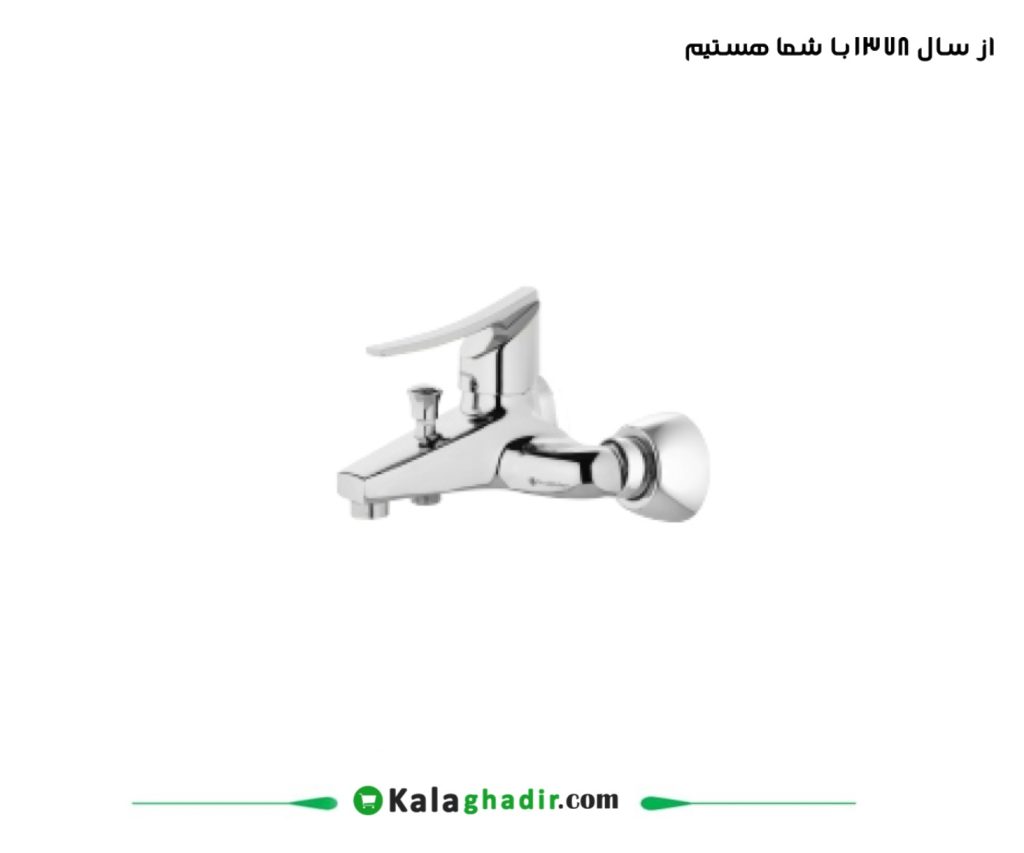 شیر حمام واگنر درخشان کروم