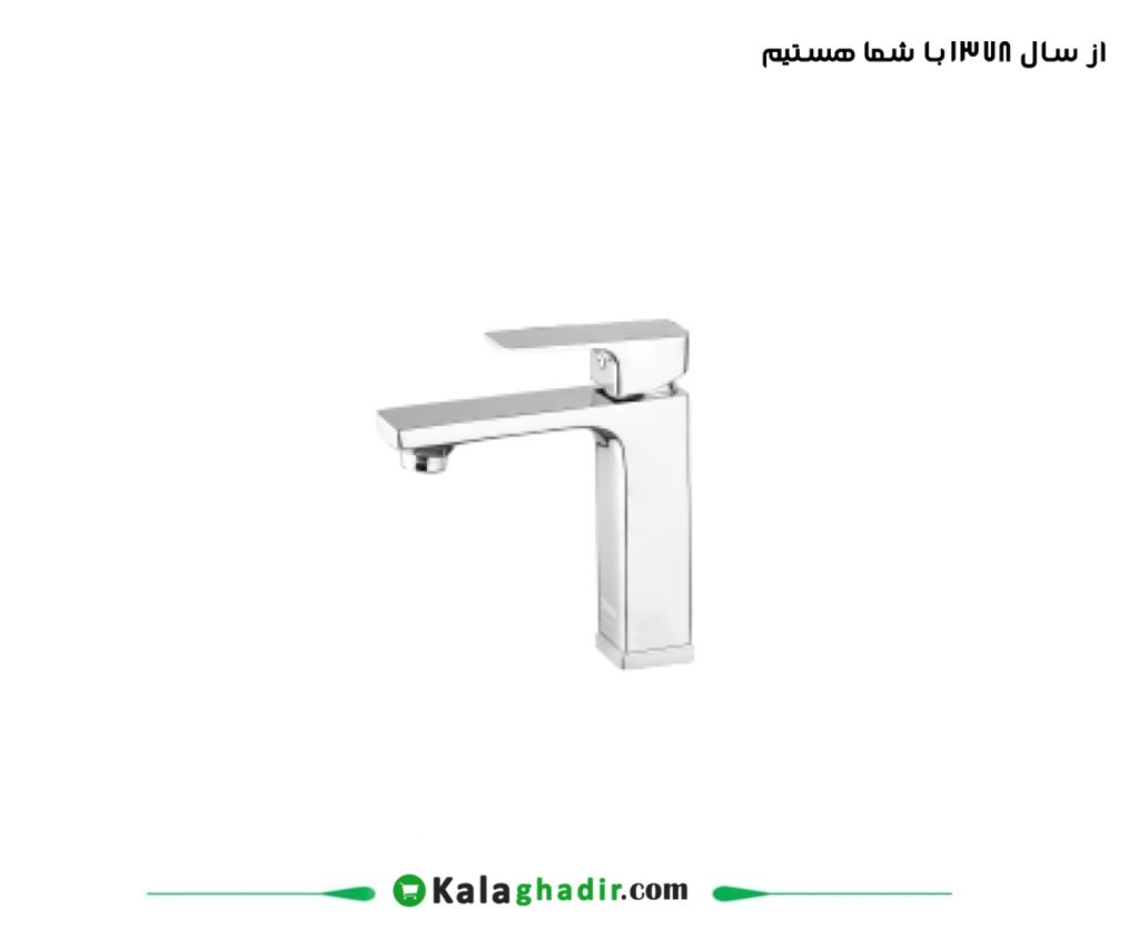 شیر روشویی سوپرفلت درخشان کروم