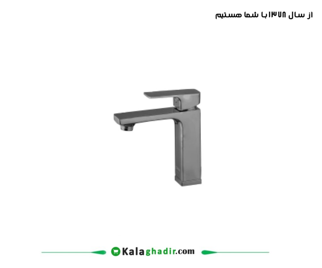 شیر روشویی سوپرفلت درخشان کروم مات