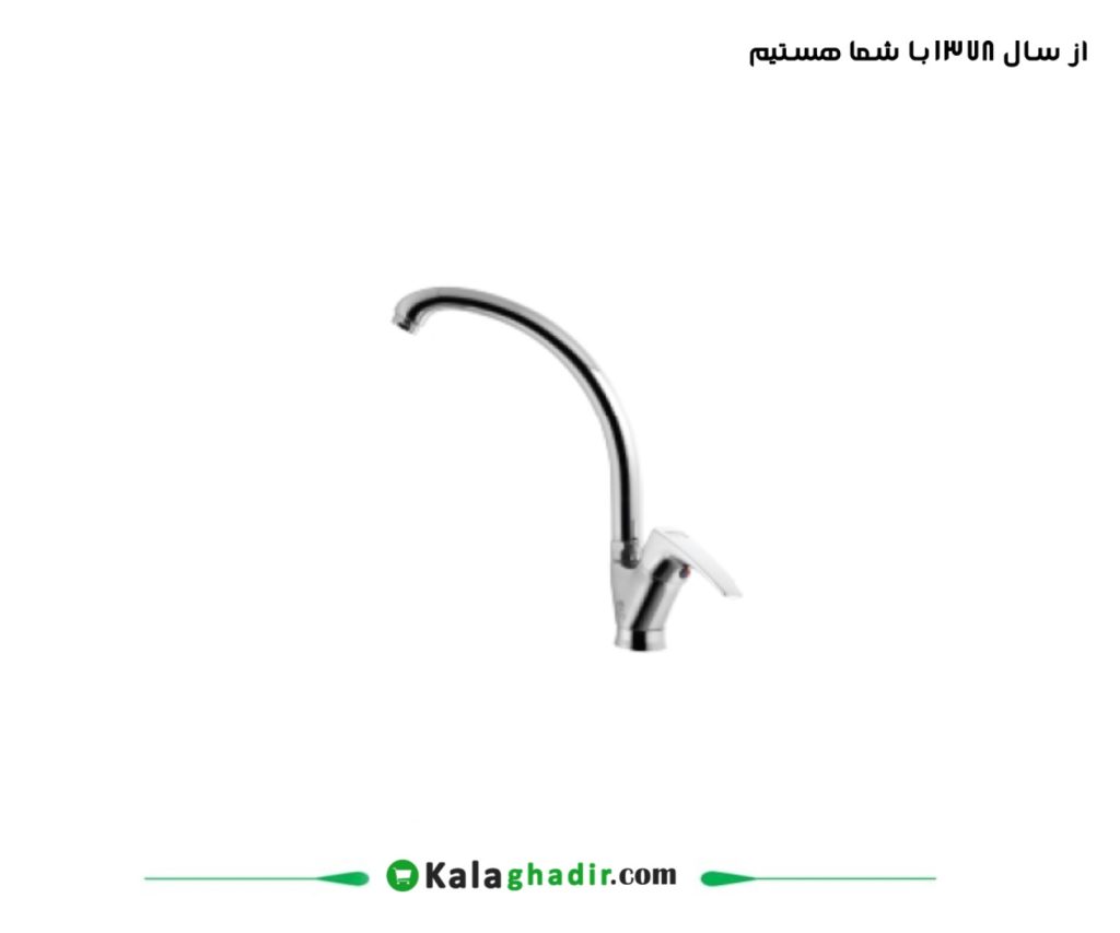شیر ظرفشویی لایت درخشان کروم