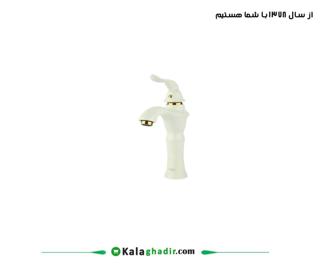 شیر روشویی راسان مدل پریمو شیری طلایی