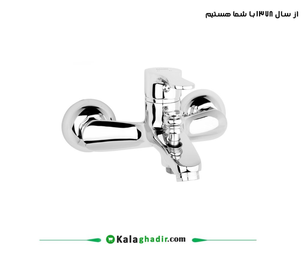 شیر حمام راسان مدل صدف