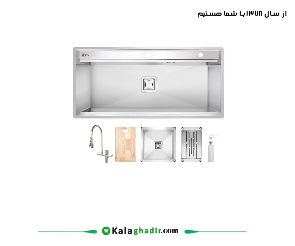 سینک ظرفشویی پله دار M104SPمتا