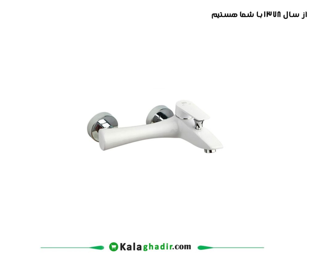 شیر حمام راسان مدل آتیس سفید