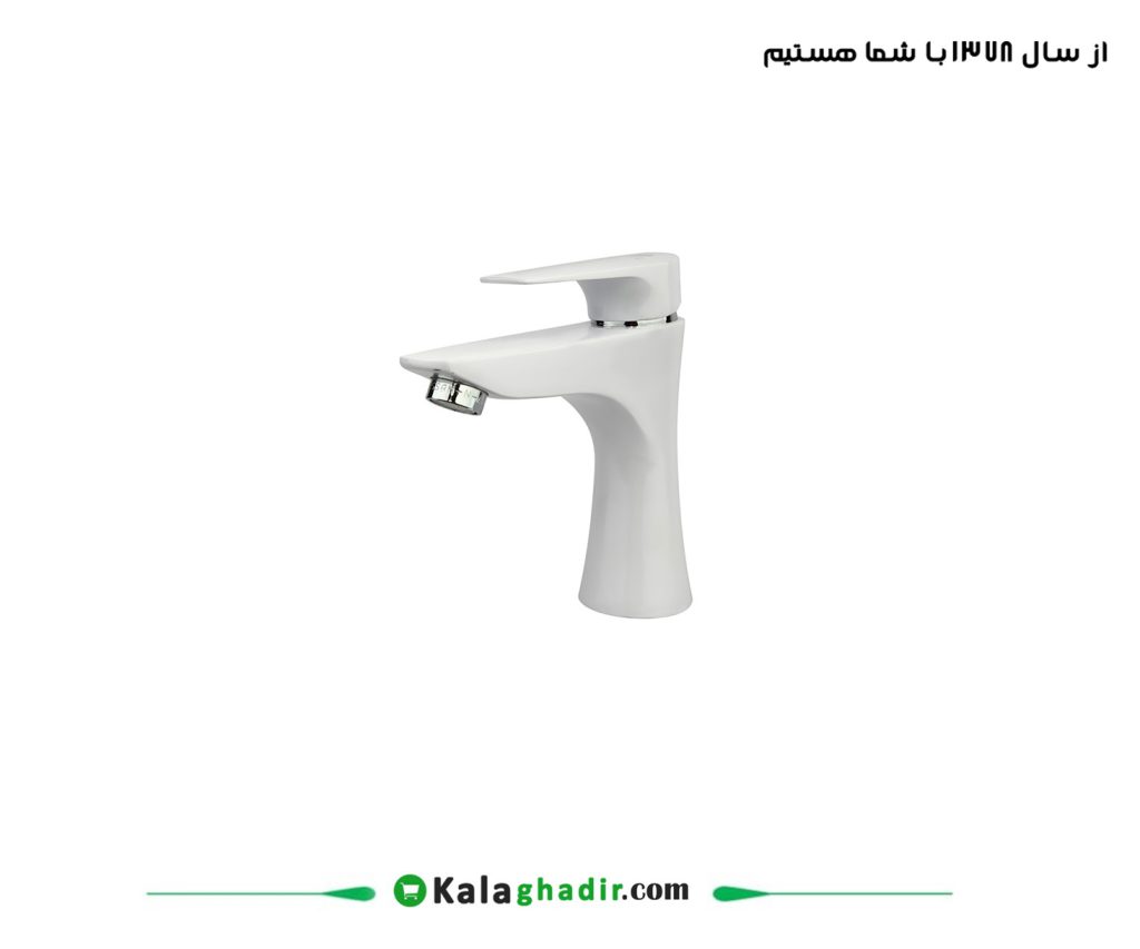 شیر روشویی راسان مدل آتیس سفید