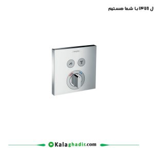 شیر حمام توکار هانس گروهه مدل پرویدا سلکتی مربع کروم