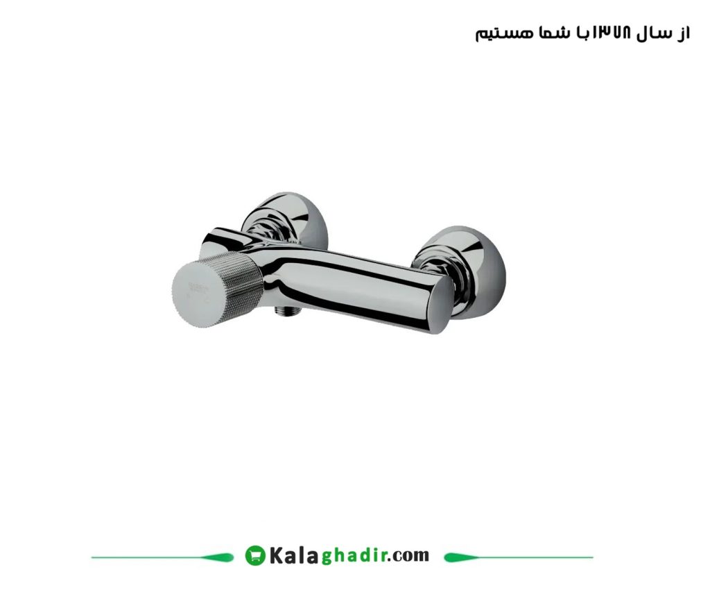 شیر توالت رناتا پلاس کروم مات راسان
