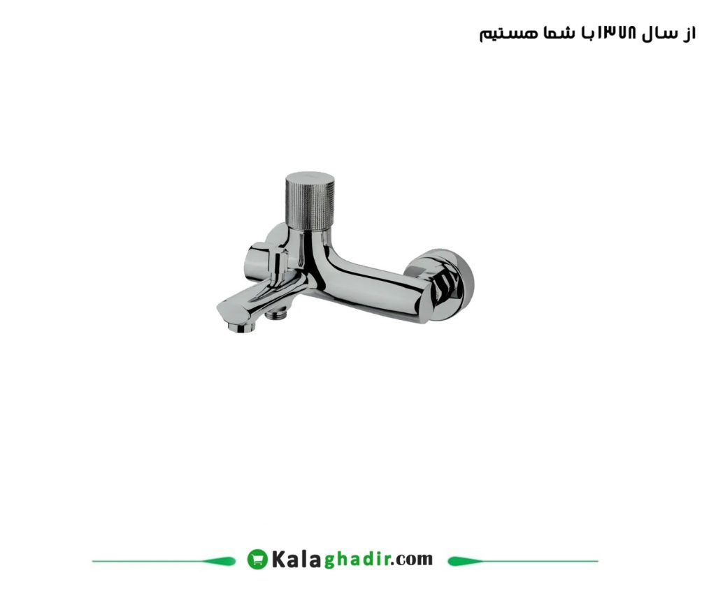 شیر حمام رناتا پلاس کروم مات راسان