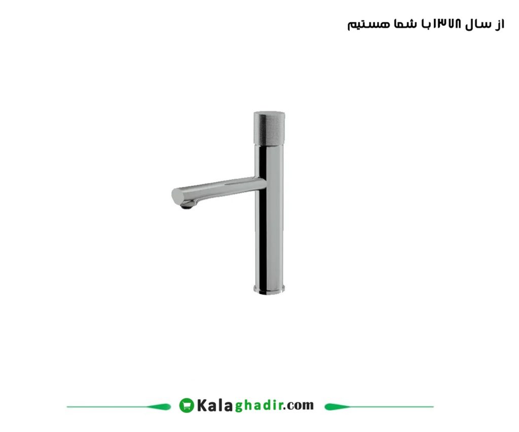 شیر روشویی رناتا پلاس کروم مات راسان