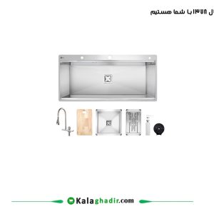سینک ظرفشویی باکسی M104P متا