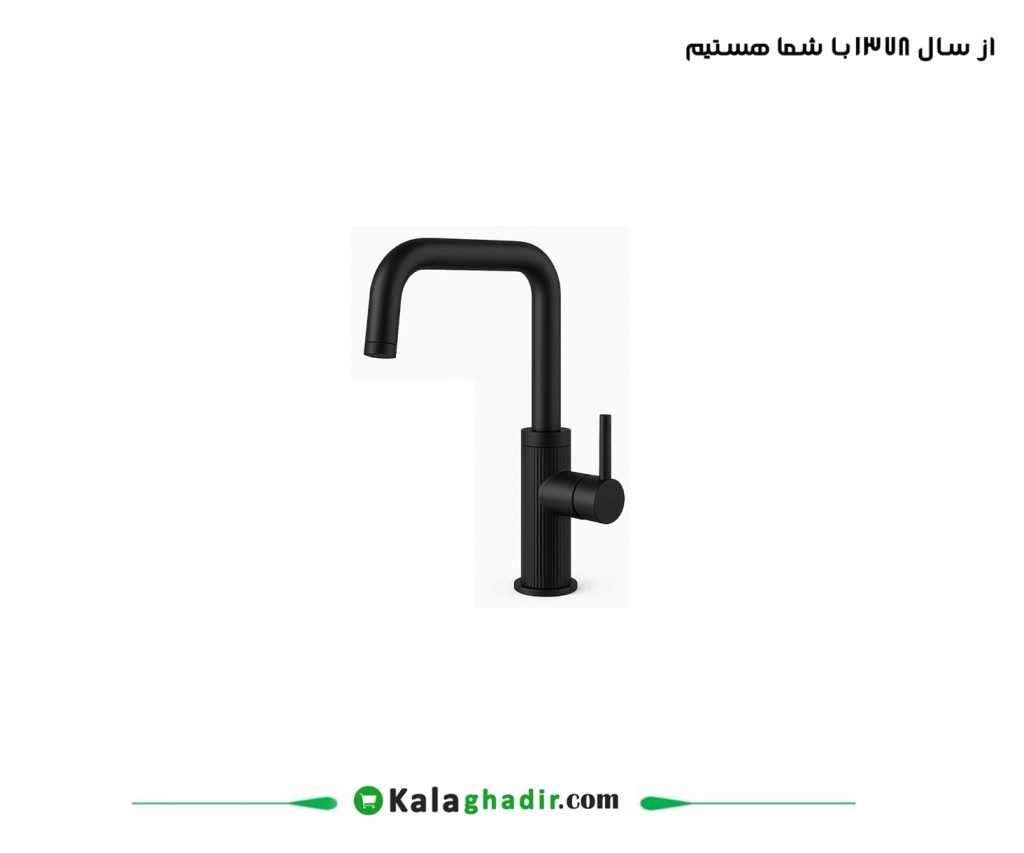 شیر ظرفشویی رزالین مشکی راسان