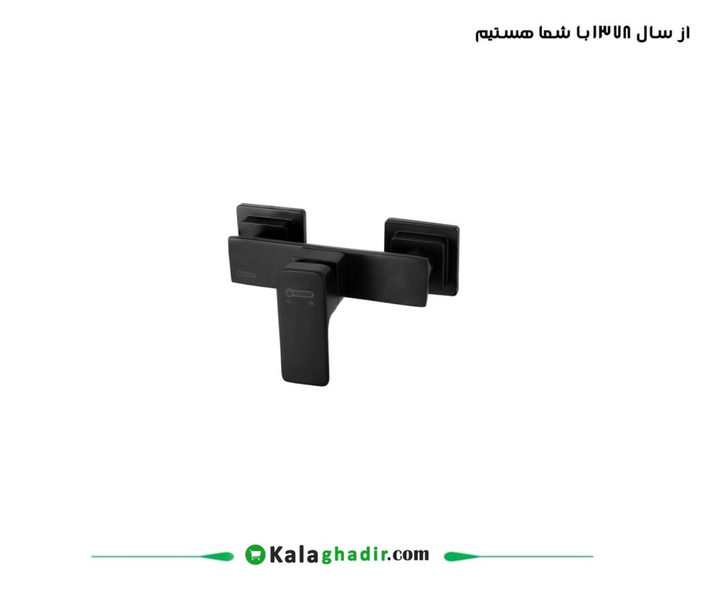 شیر توالت سوپرفلت مشکی درخشان