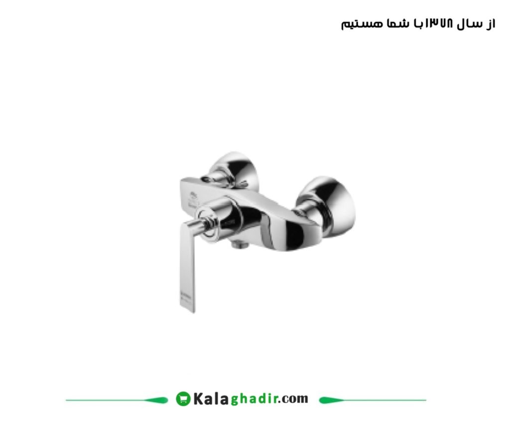 شیر توالت برک درخشان کروم