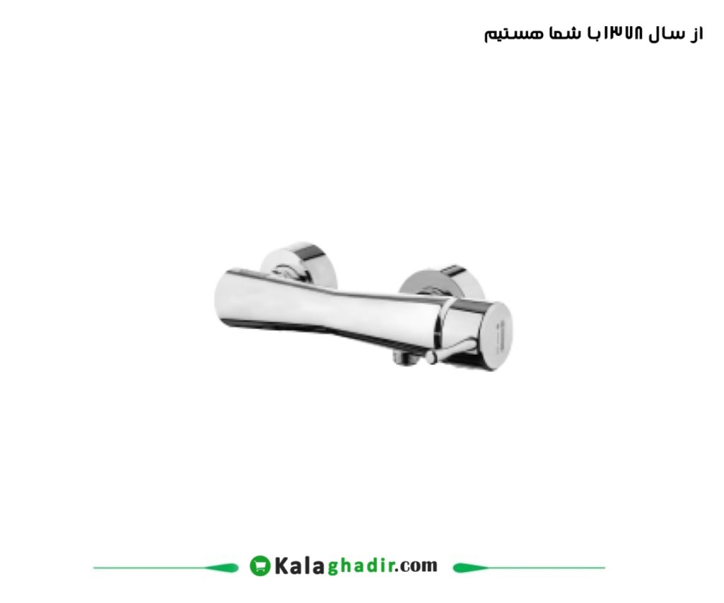 شیر توالت فلاور درخشان کروم