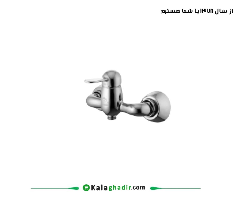 شیر توالت هوکا درخشان کروم