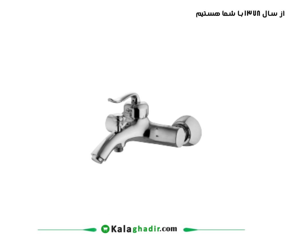 شیر حمام آرک درخشان کروم