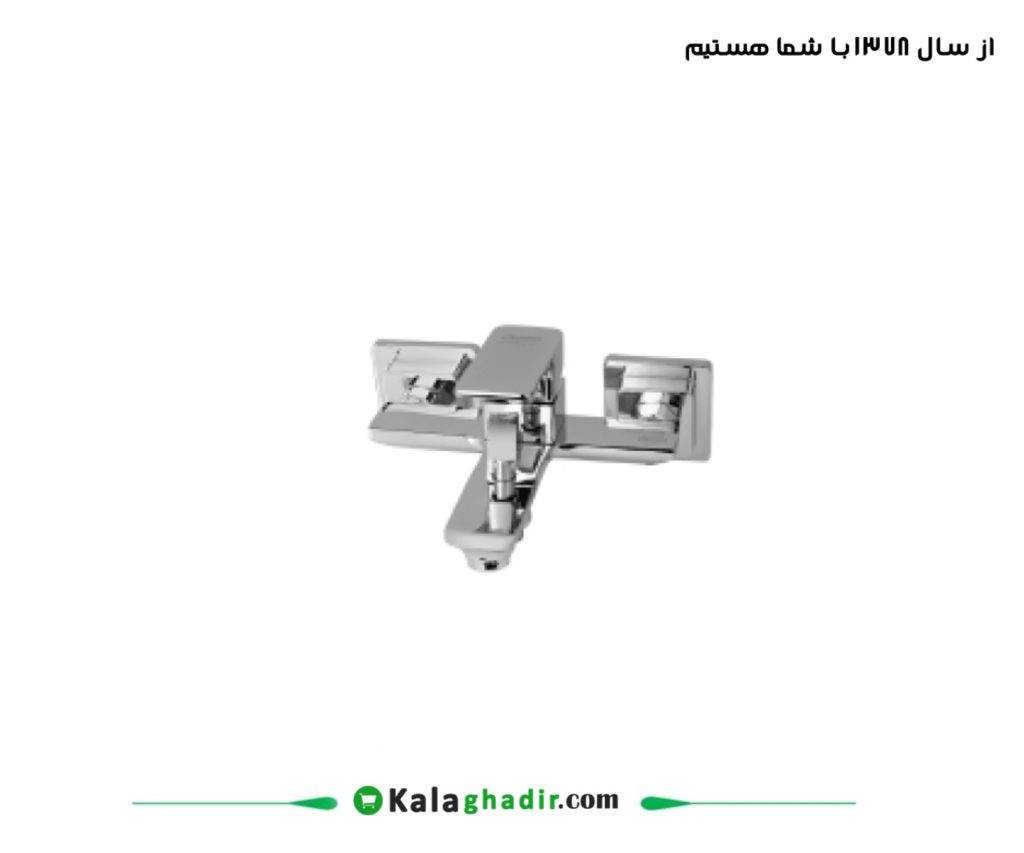 شیر حمام سوپرفلت درخشان کروم