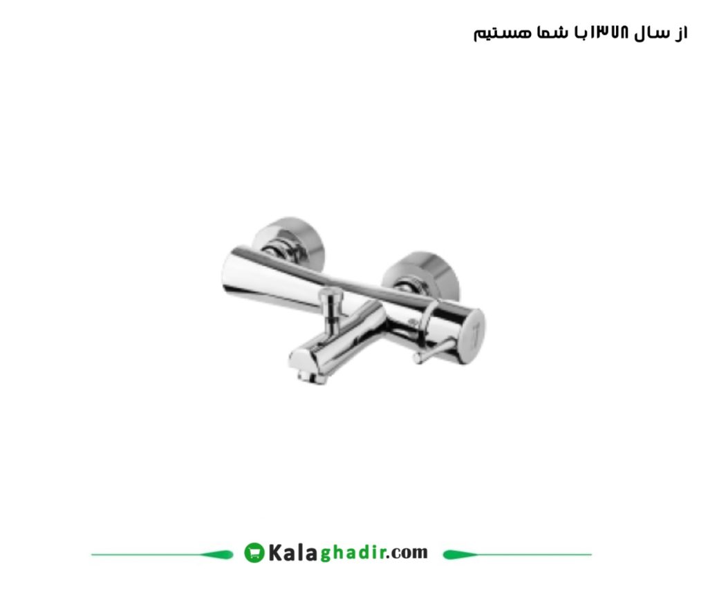 شیر حمام فلاور درخشان کروم