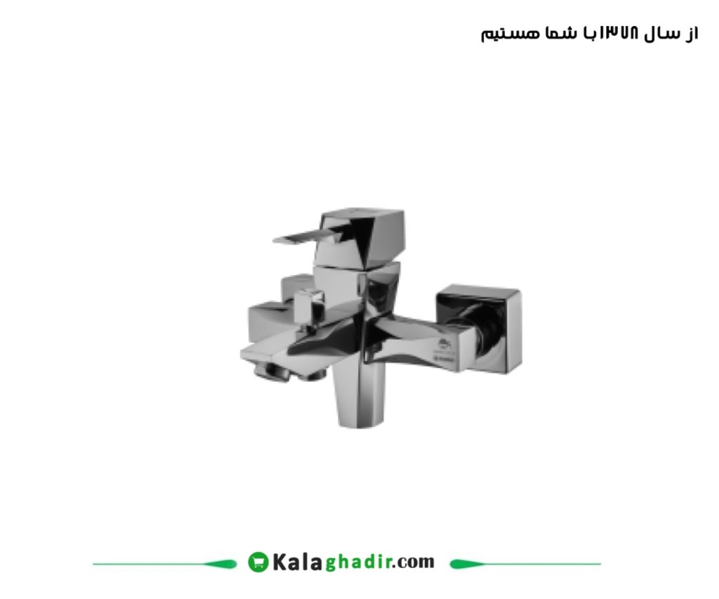 شیر حمام مارکینز درخشان کروم مات