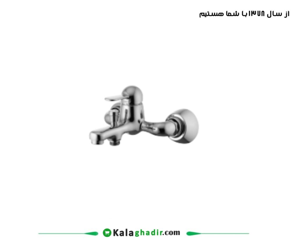 شیر حمام هوکا درخشان کروم