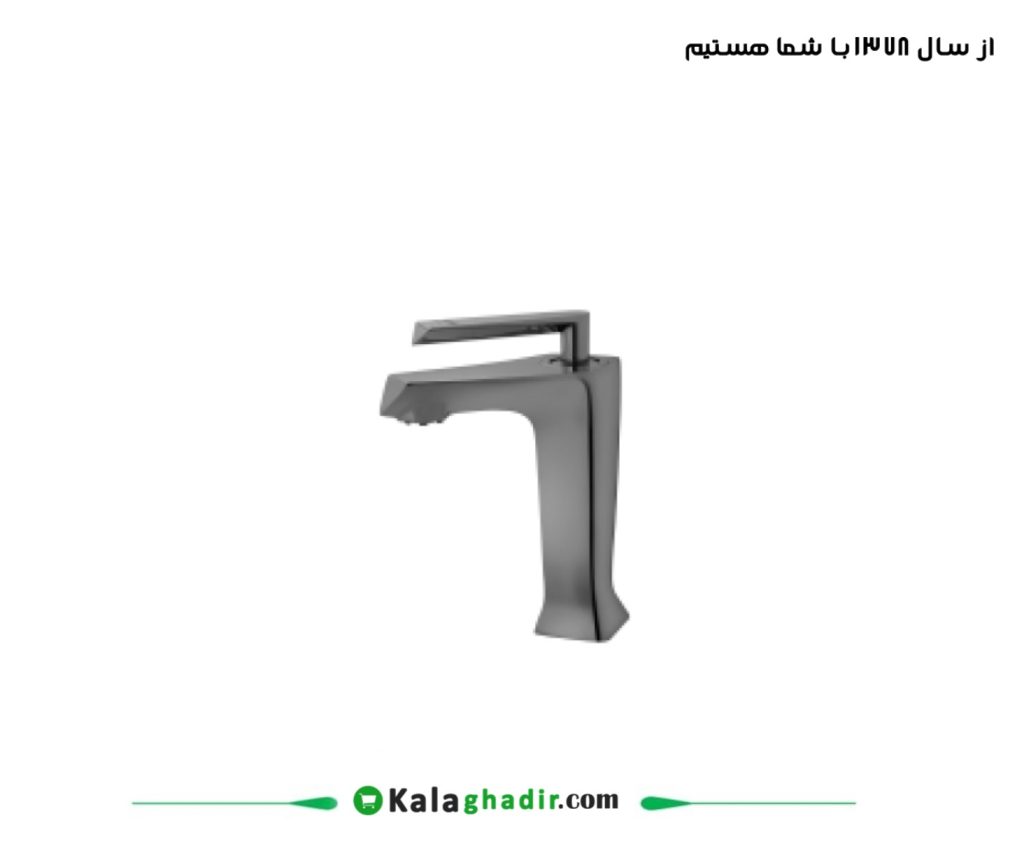 شیر روشویی برک درخشان کروم مات