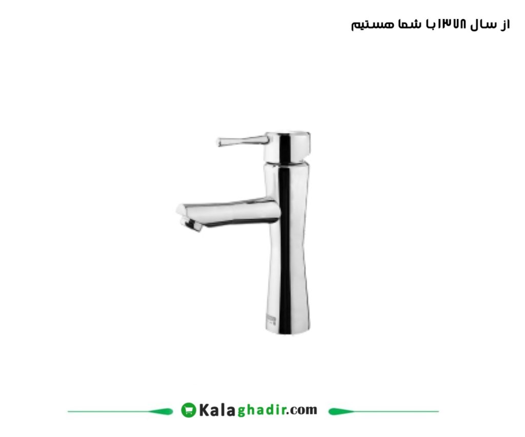 شیر روشویی فلاور درخشان کروم